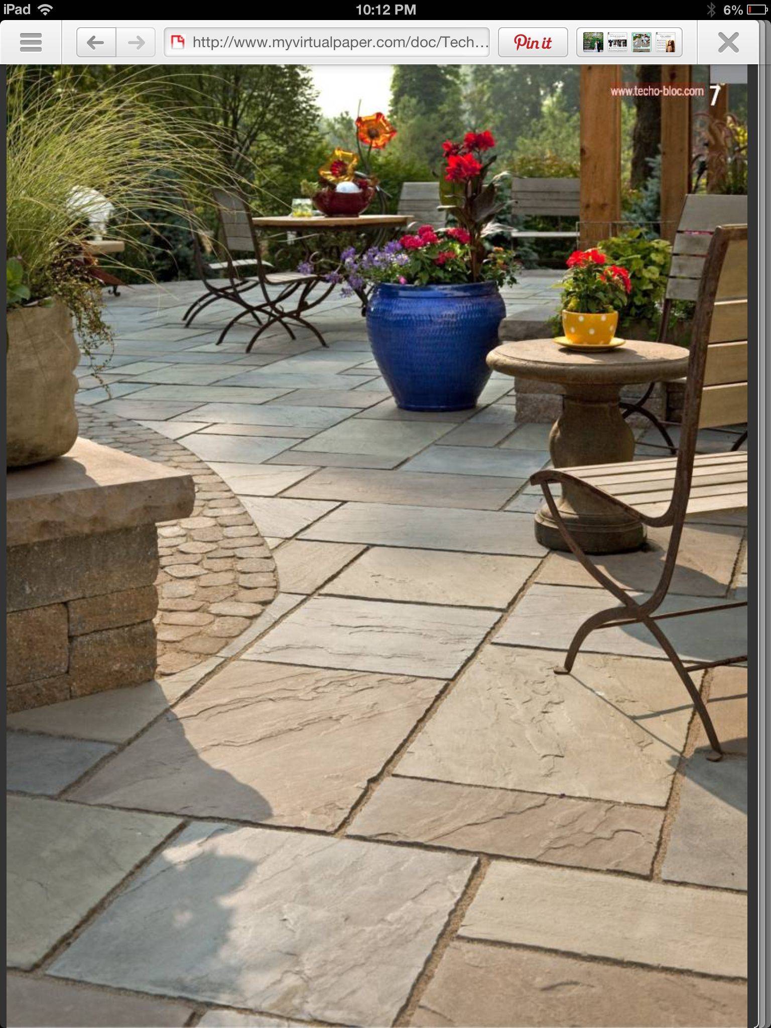 Simple Patio Concrete Designs