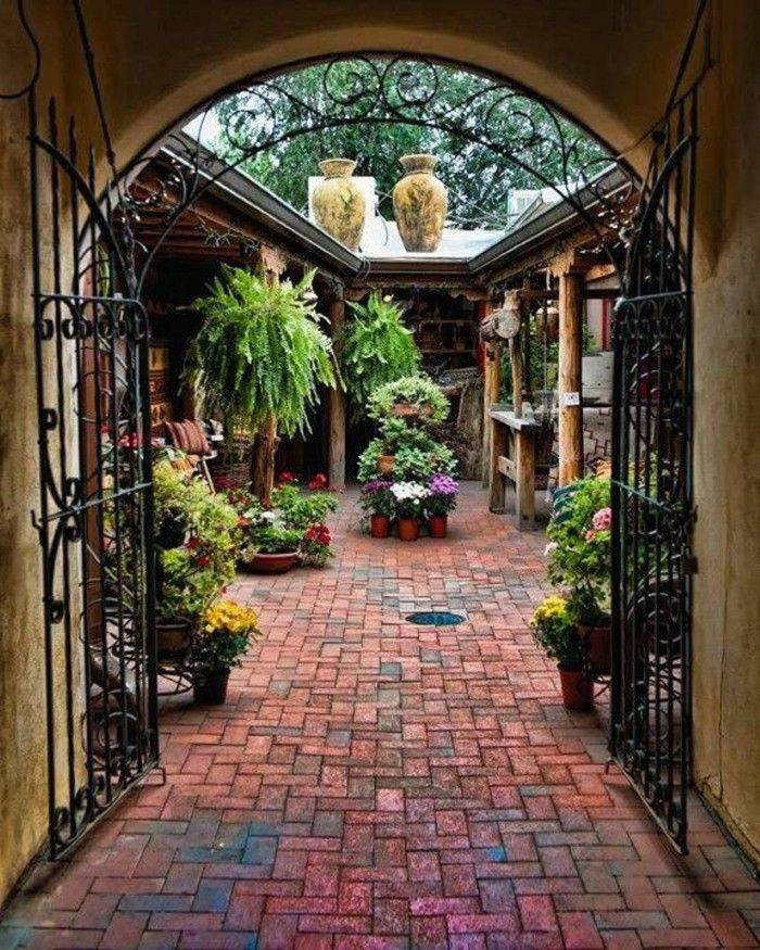 Decidedly Spanish Garden