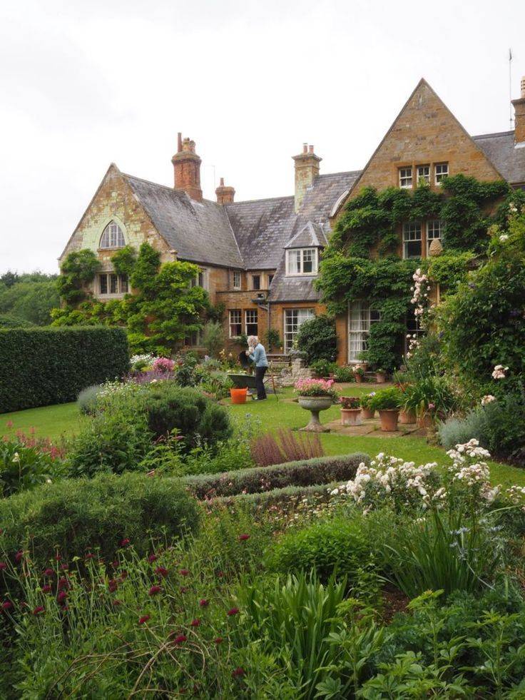 Super Garden English British Manor Houses