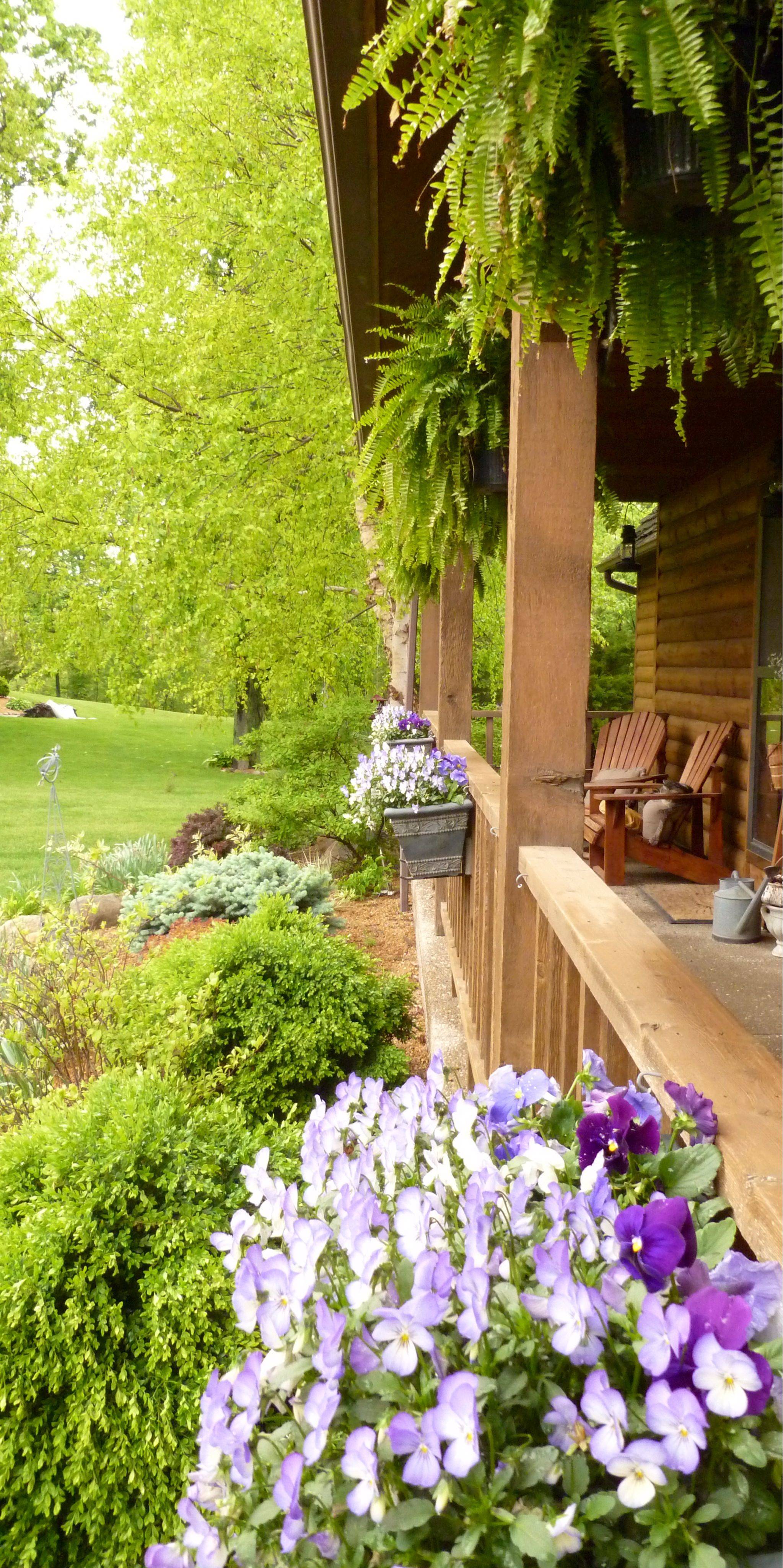 Fresh Beautiful Spring Garden Landscaping