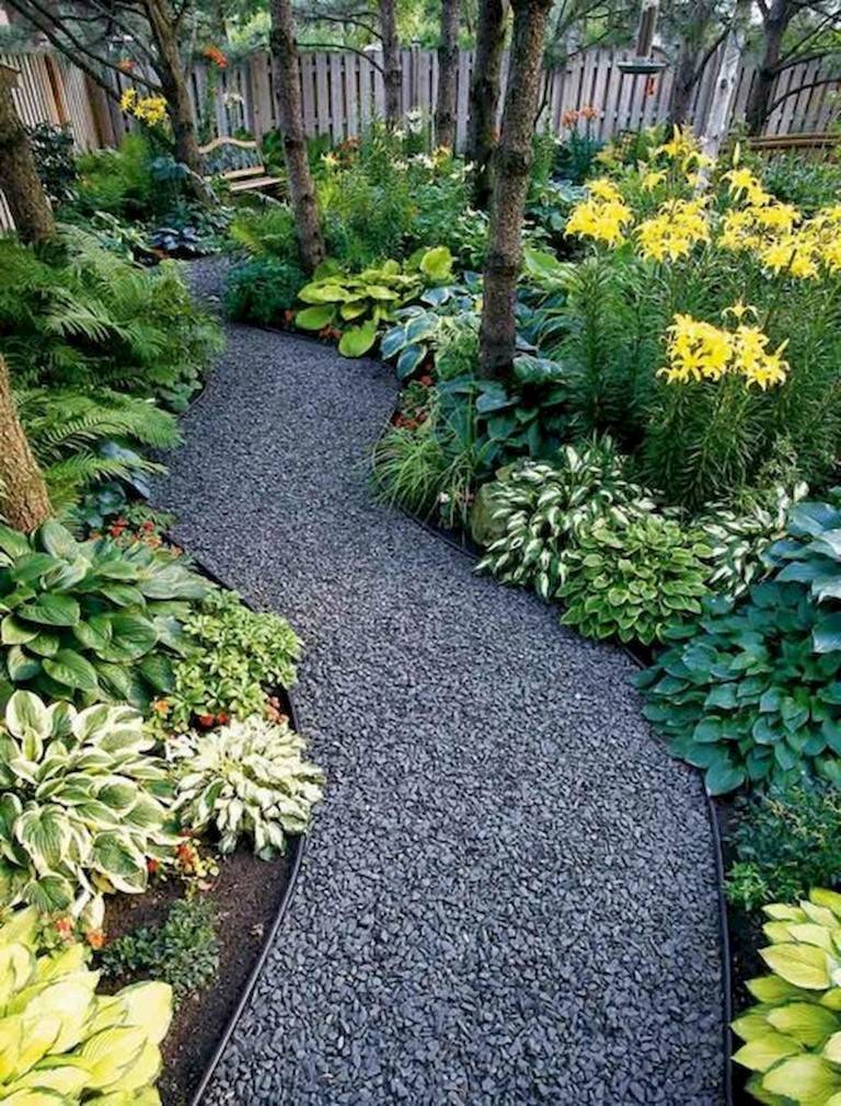 Beauty Front Yard Pathways Landscaping Ideas