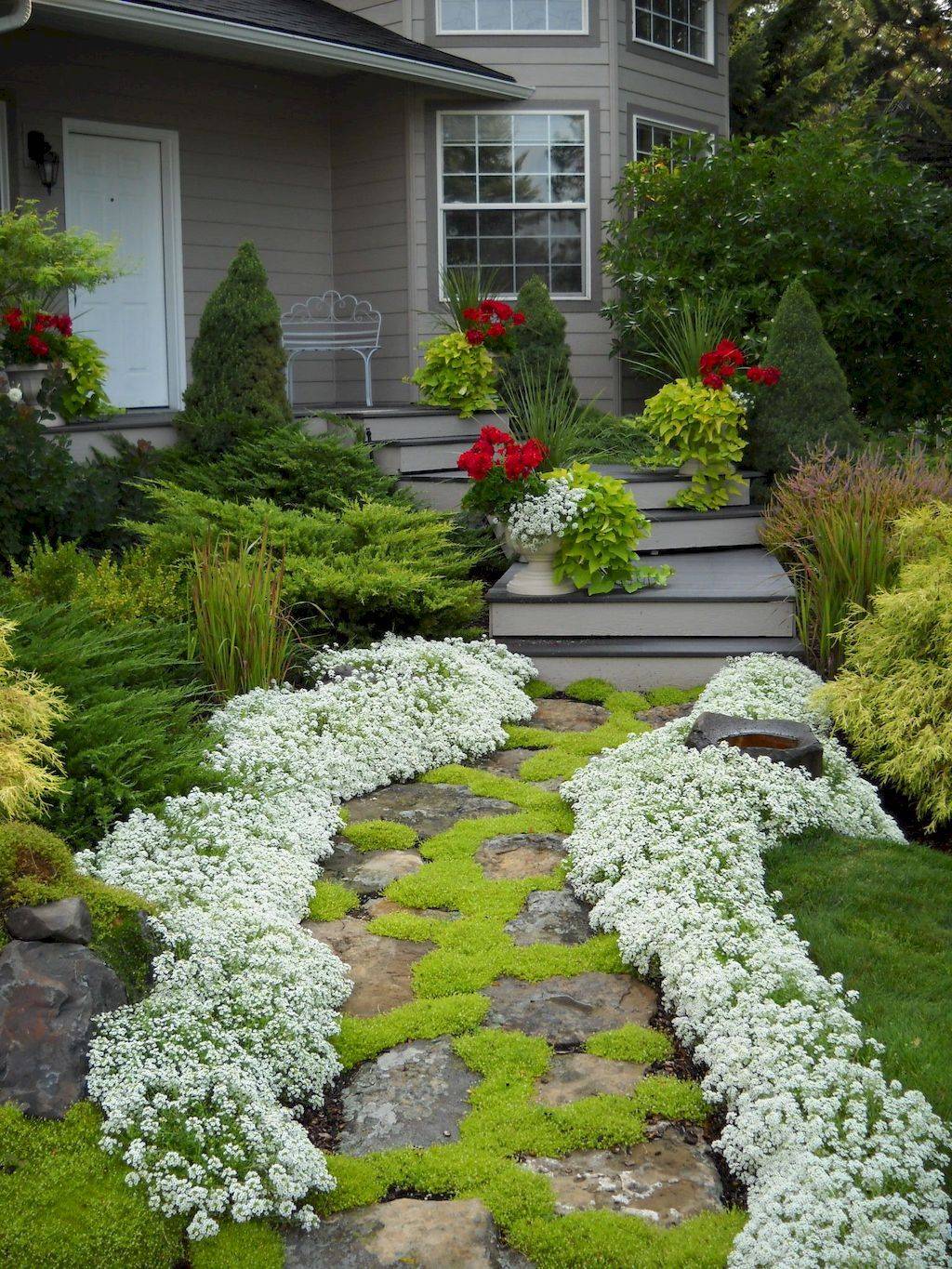 Beautyful And Creative Flower Bed Ideas