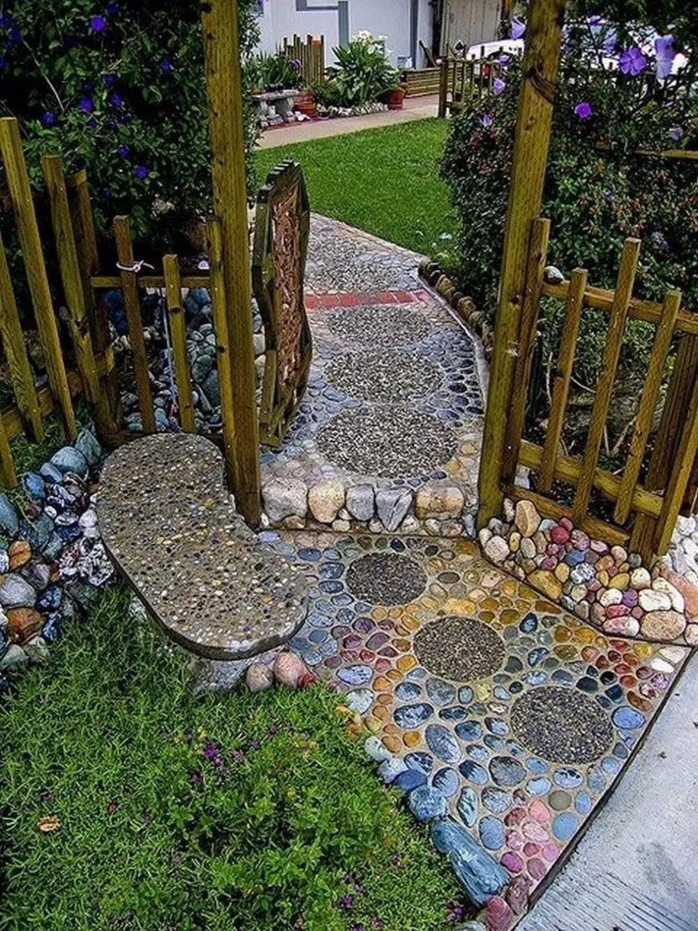 Mosaic Garden Paths