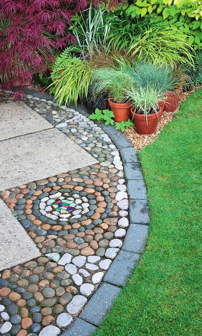 My Stone Mosaic Walkway Project