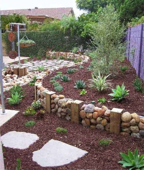 Brick Border Landscapeflowers