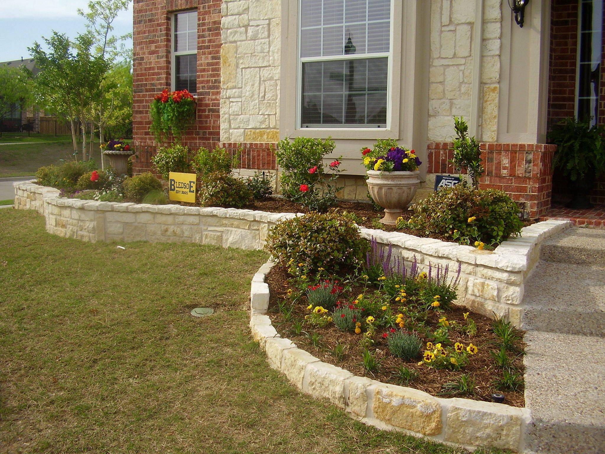 Top Best Stone Edging Ideas Exterior Landscaping Designs