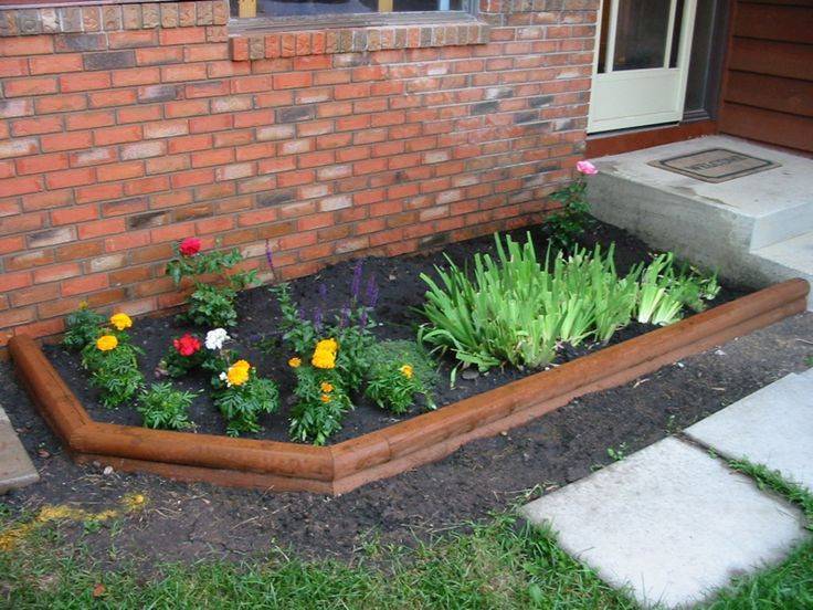 Inexpensive Landscape Timber Edging Ideas Home Decoration