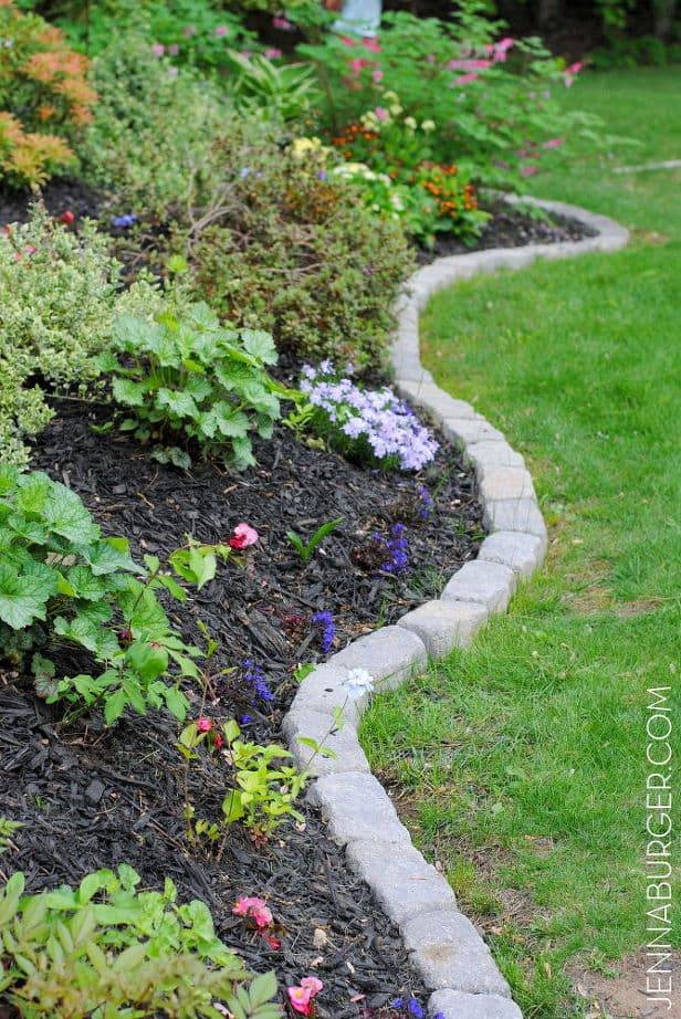 Perfect River Rock Borders