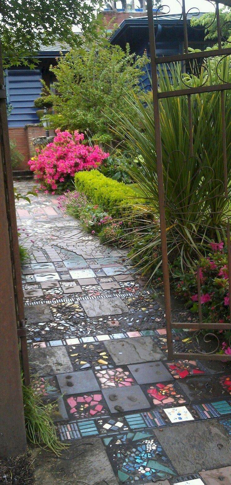 Creative Diy Garden Path Ideas