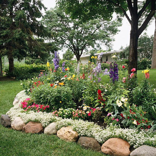 Gorgeous Garden Border Design Ideas