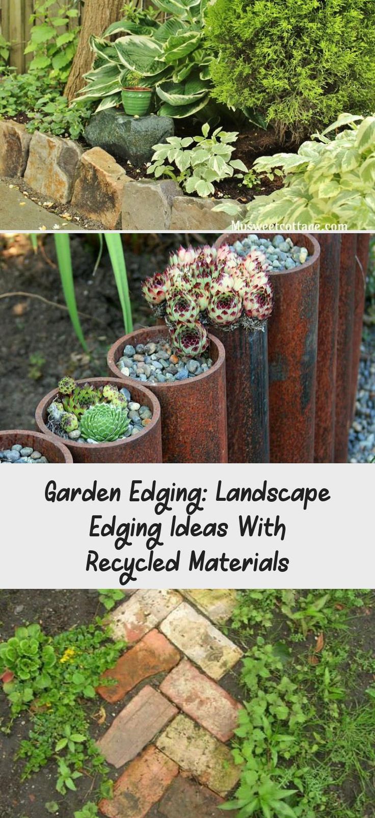 17 Wood Scrap Garden Edging Ideas You Should Look SharonSable