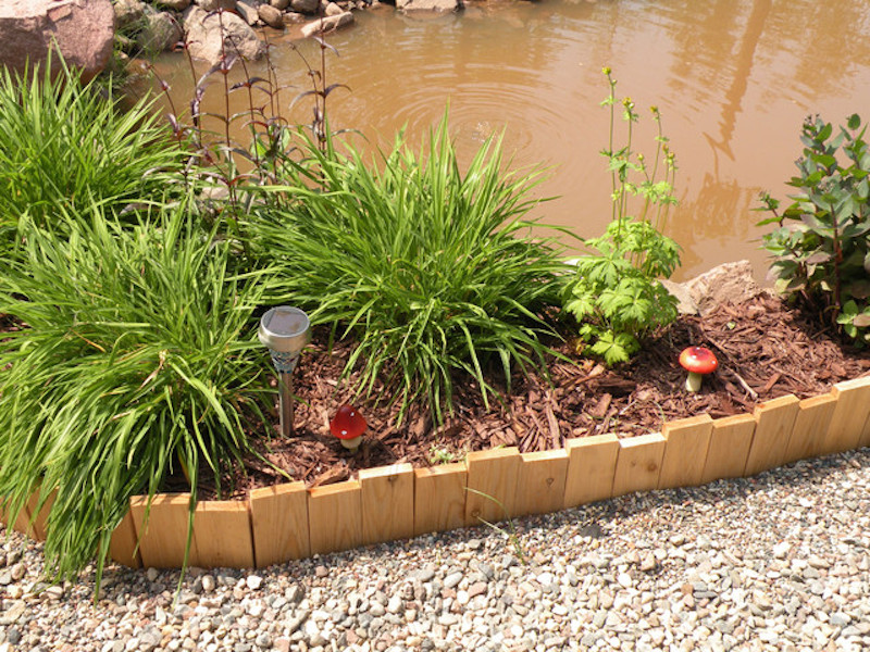 Best Beautiful And Cheap Wood Lawn Edging Ideas Decor Renewal