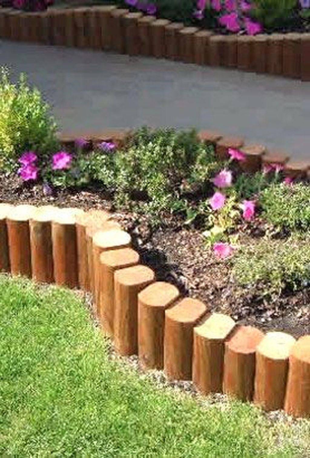 Creative Garden Bed Edging Ideas Projects Instructions