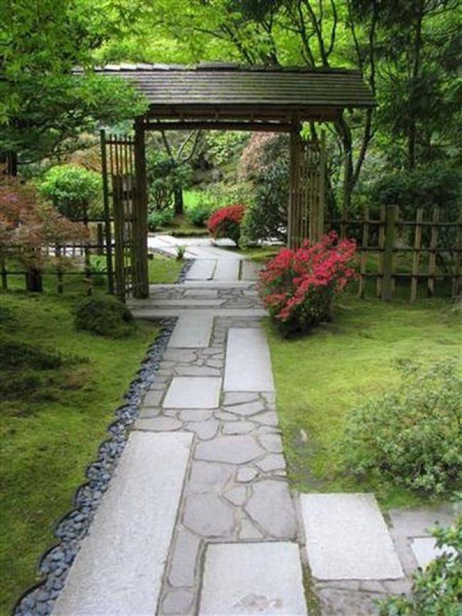 Catchy And Cozy Wooden Garden Paths Shelterness