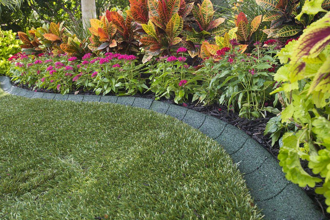 Crumb Rubber Garden Edging Youtube