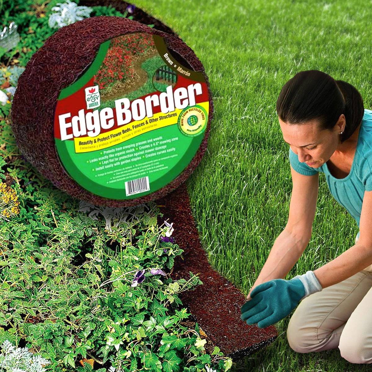 Recycled Rubber Garden Borders Garden Ftempo