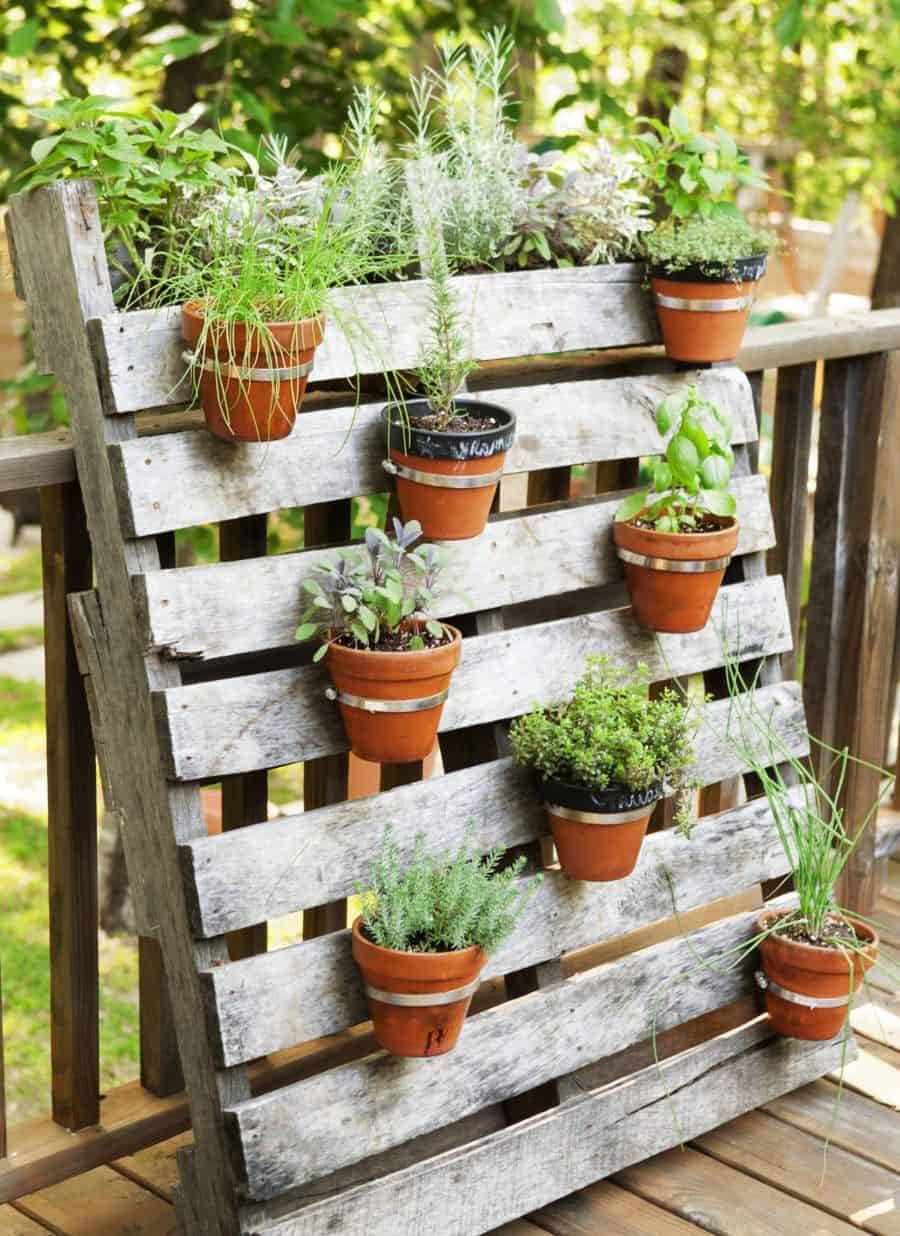 Spectacular Recycled Wood Pallet Garden Ideas