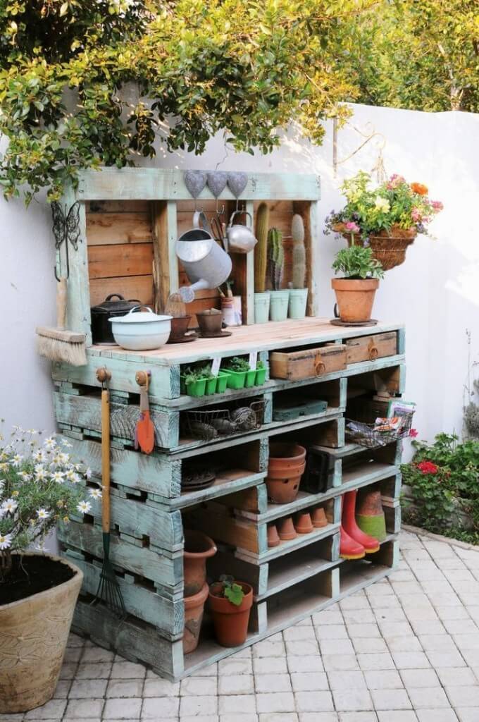 Diy Pallet Garden Projects