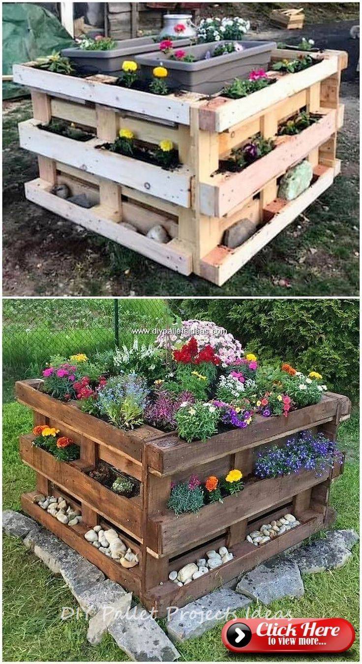 Diy Pallet Vegetable Garden Pallets Pro