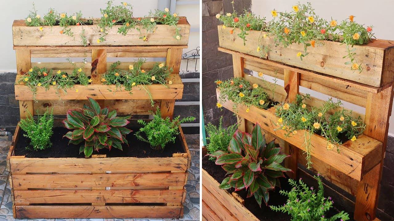 Diy Pallet Planter Box Ideas
