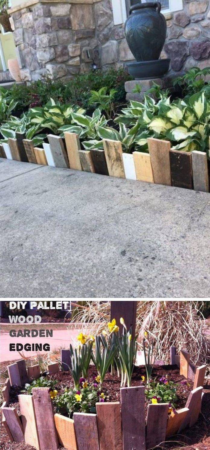 Diy Garden Bed Edging Ideas Page