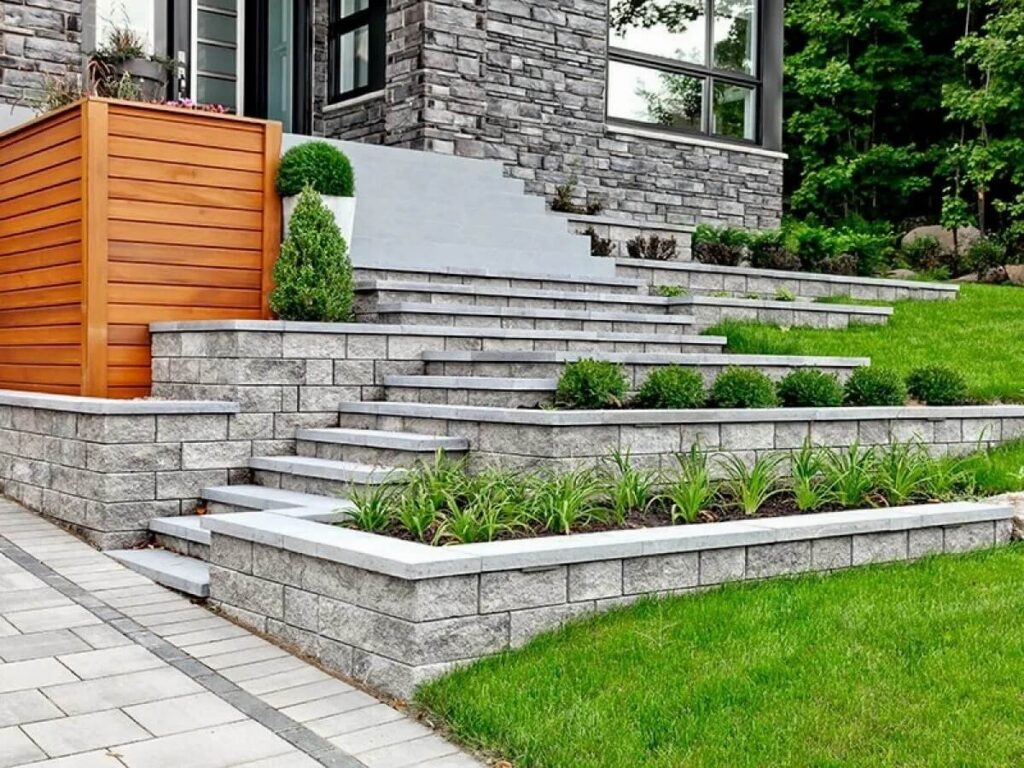 Cinder Block Garden Wall Ideas