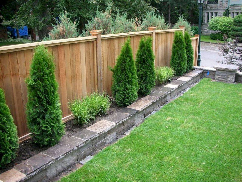 The Best Wood Fence Ideas Landscaping Inspiration Rustic Garden