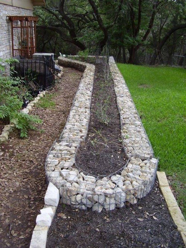 Beautiful Raised Flower Bed Stone Border Httpswwwonechitecture