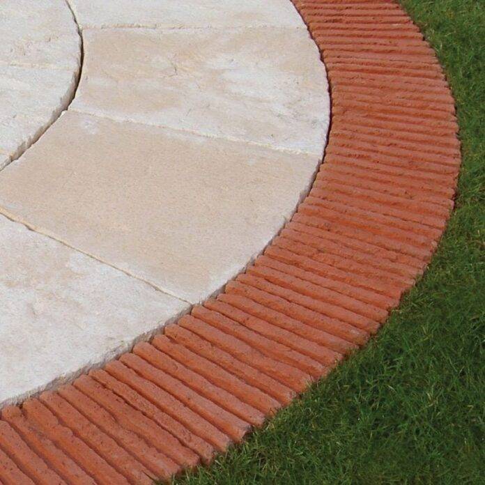 Traditional Paving Edging Terracotta