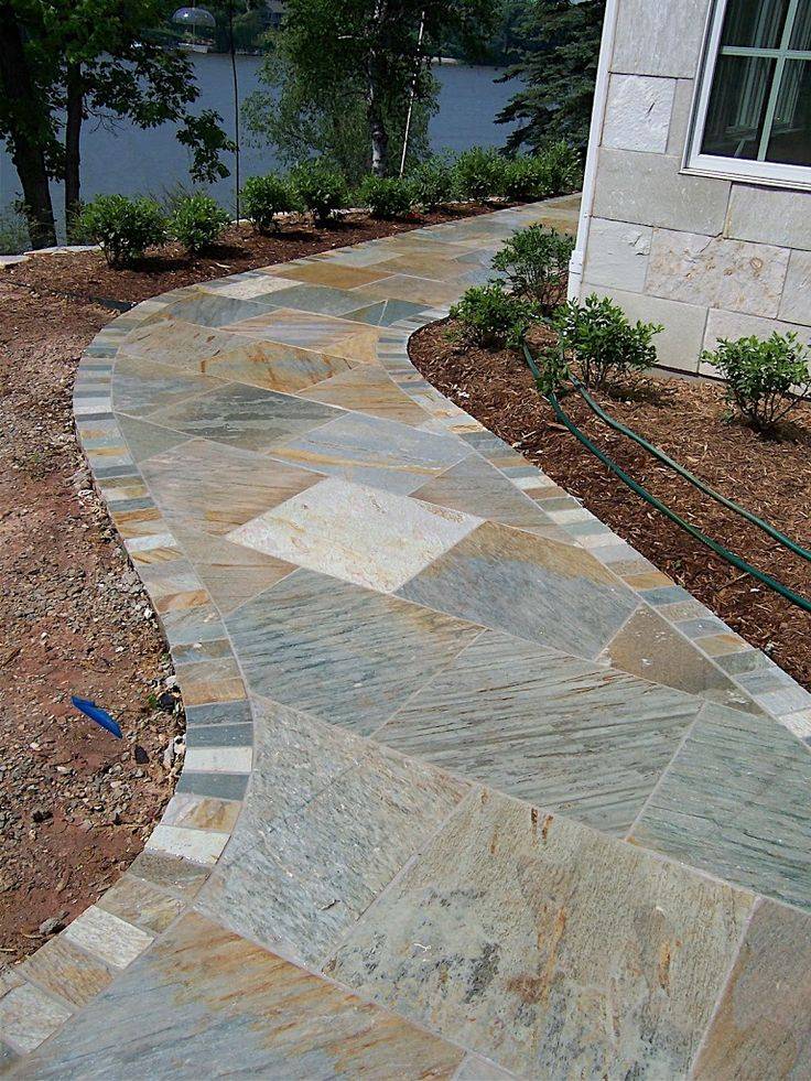 Battersea Victorian Mosaic Tile Path London Garden Design