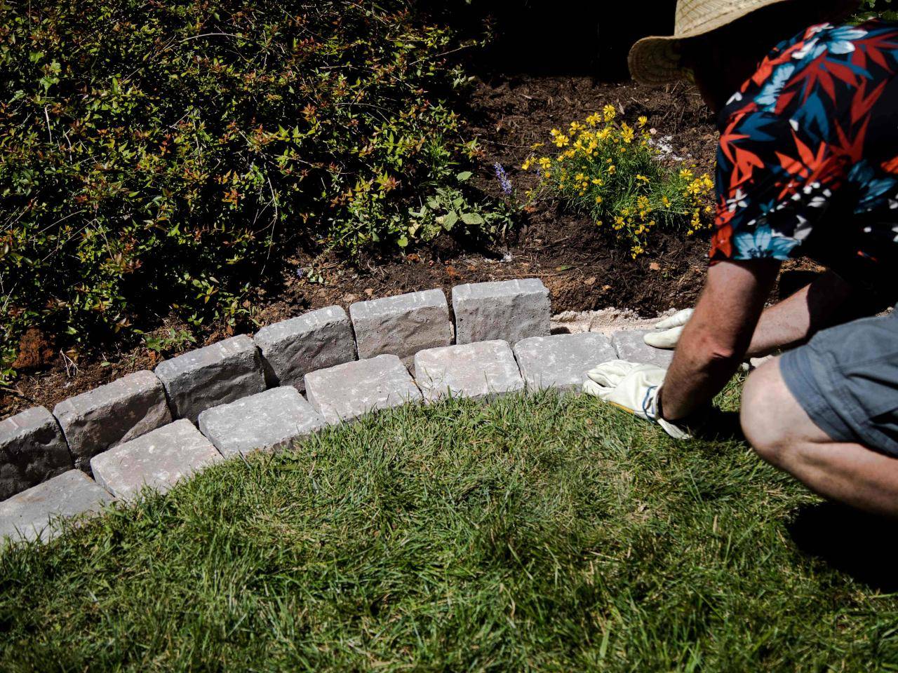 Cool Landscape Edging Pavers Home