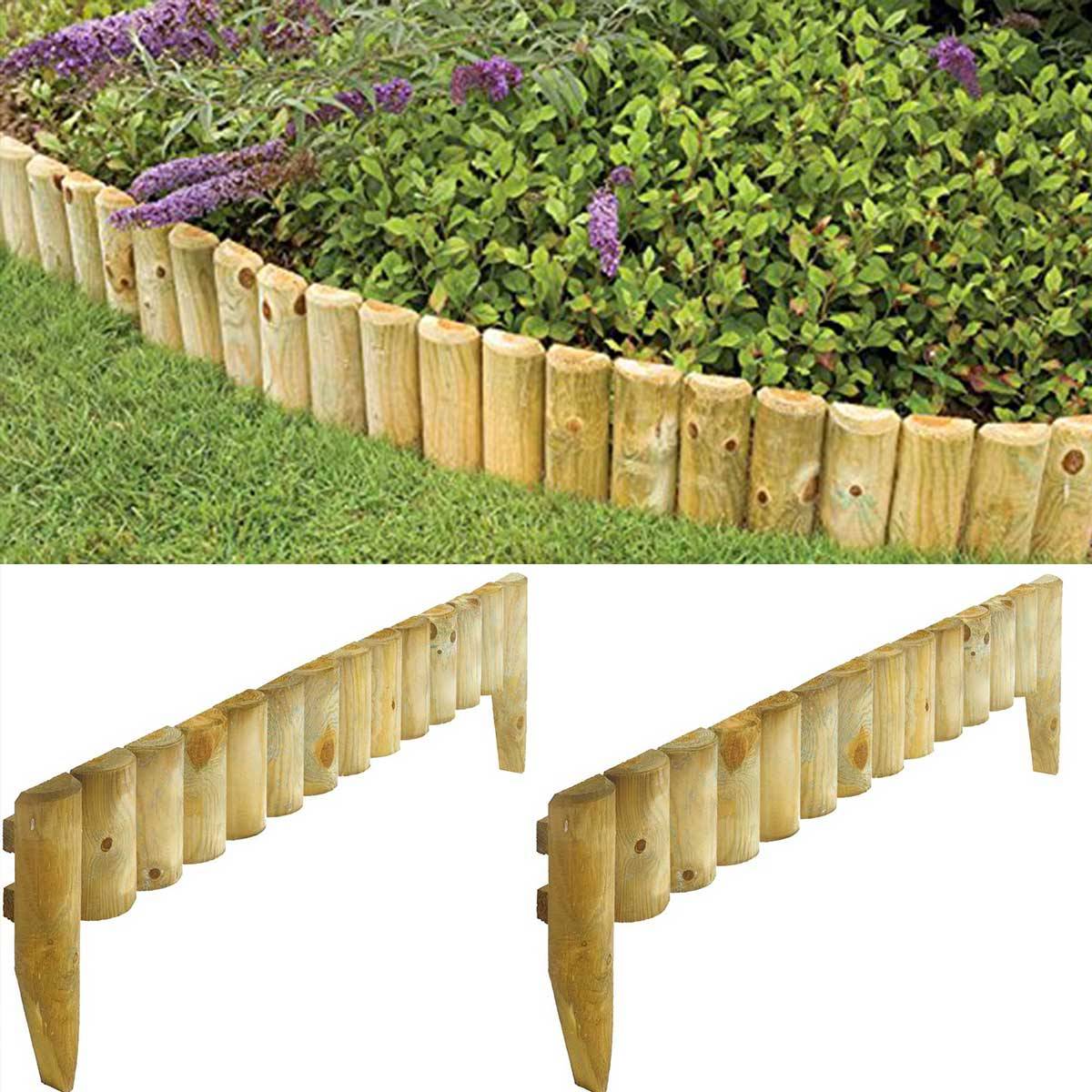 Creative Garden Bed Edging Ideas Projects Instructions