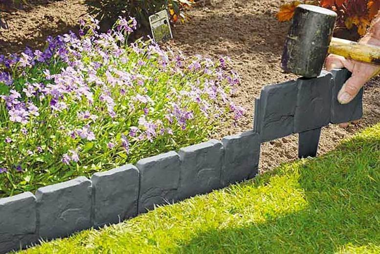 Border Stone Edging Lawn And Garden Stone Edging Landscaping With