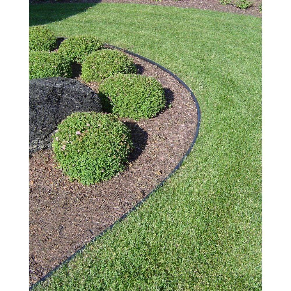 H Plastic Black Flexible Lawn