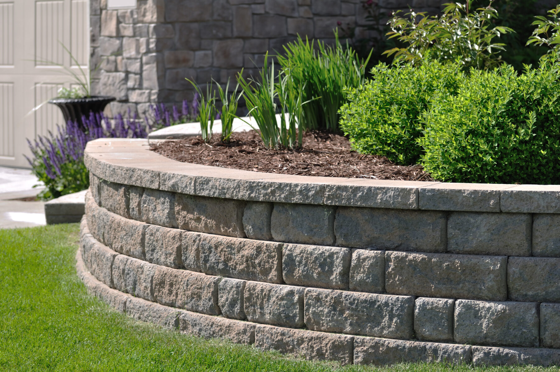 Cinder Block Retaining Wall Ideas