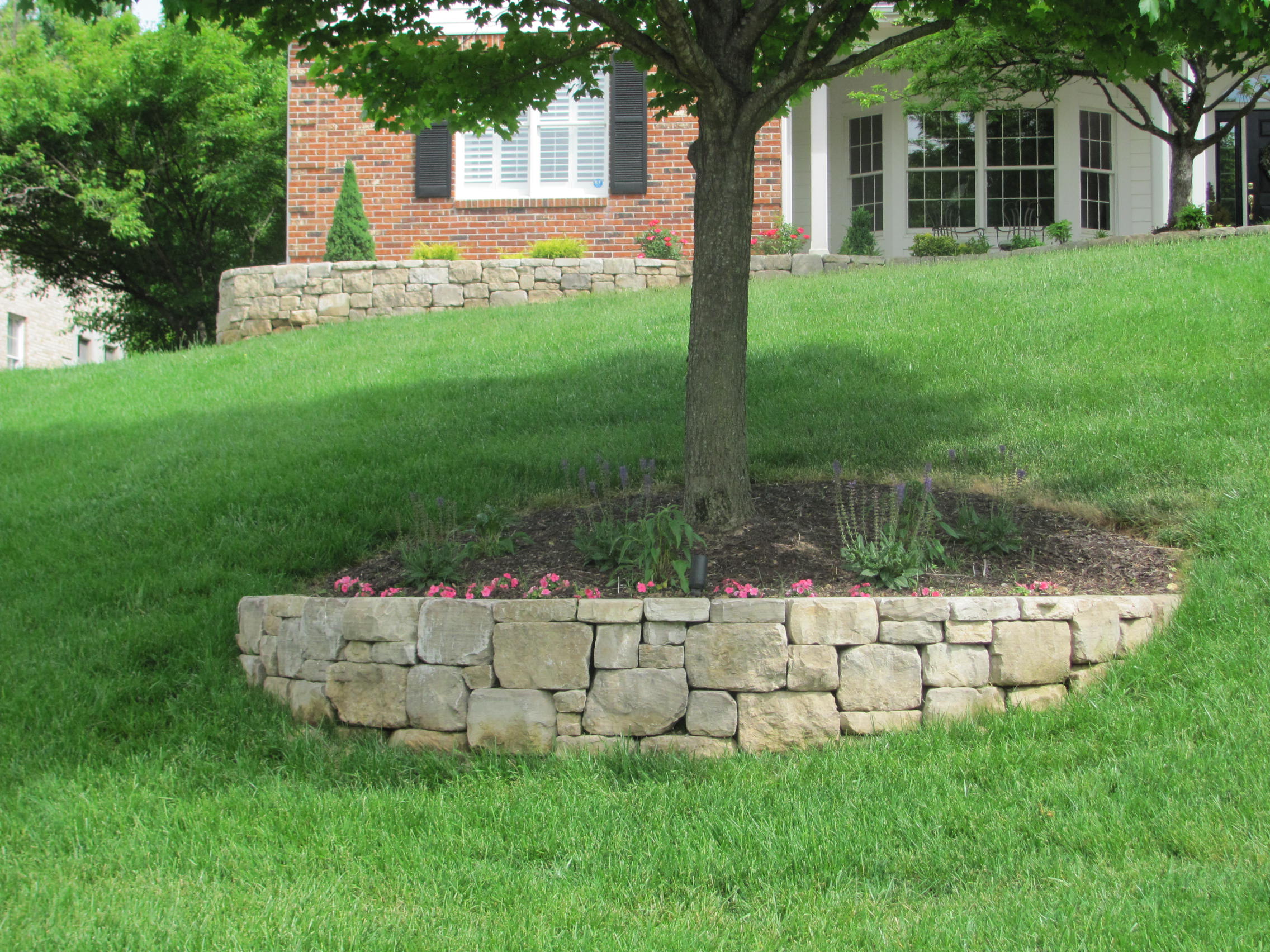 Landscape Retaining Wall Design Installation Rosehill Gardens