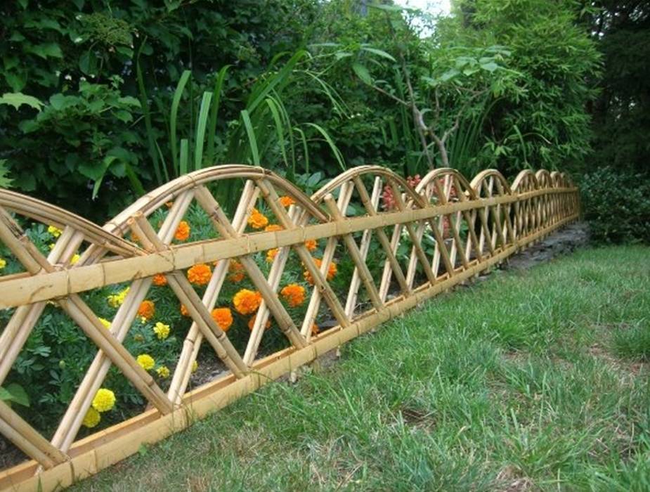 Stunning Landscape Fence Edging Home
