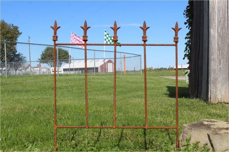 Garden Edging Fence Metal Garden Design Ideas
