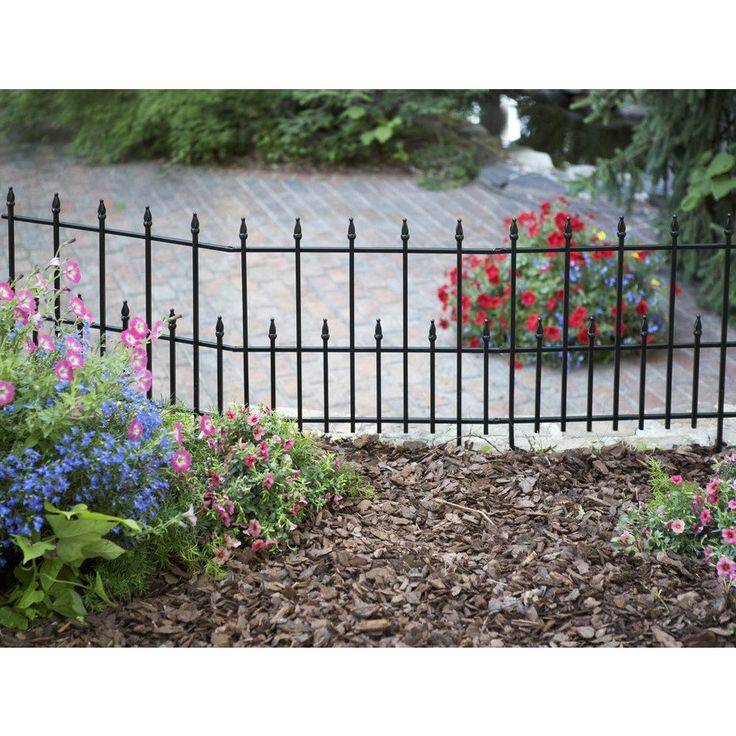 22 Metal Fence Garden Border Ideas You Must Look SharonSable