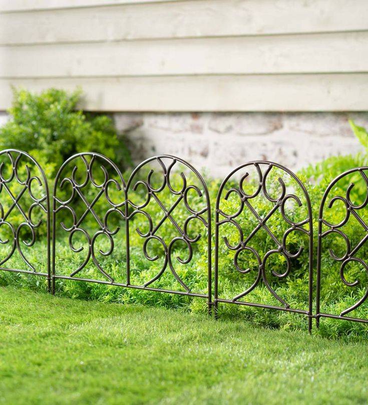 22 Metal Fence Garden Border Ideas You Must Look SharonSable