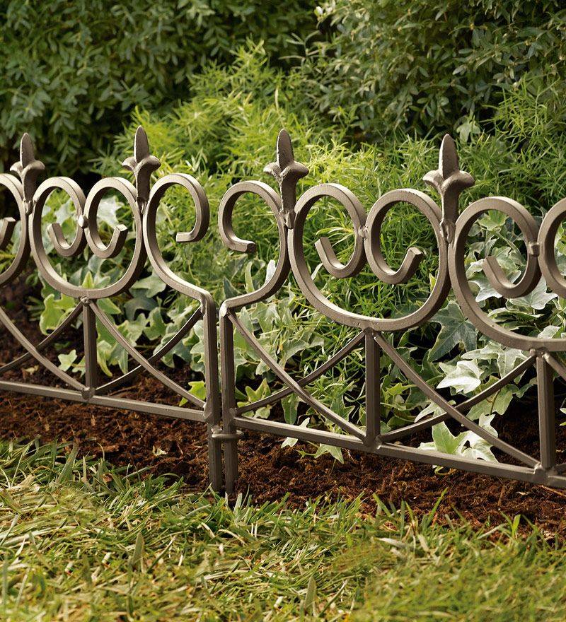 22 Metal Fence Garden Border Ideas You Must Look SharonSable