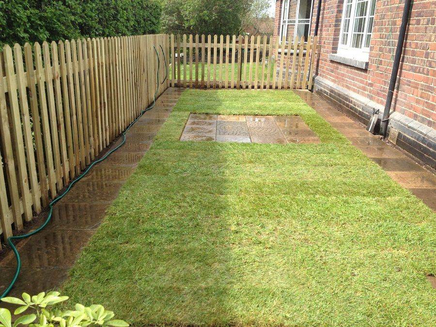 Forest Garden Picket Fence Edging