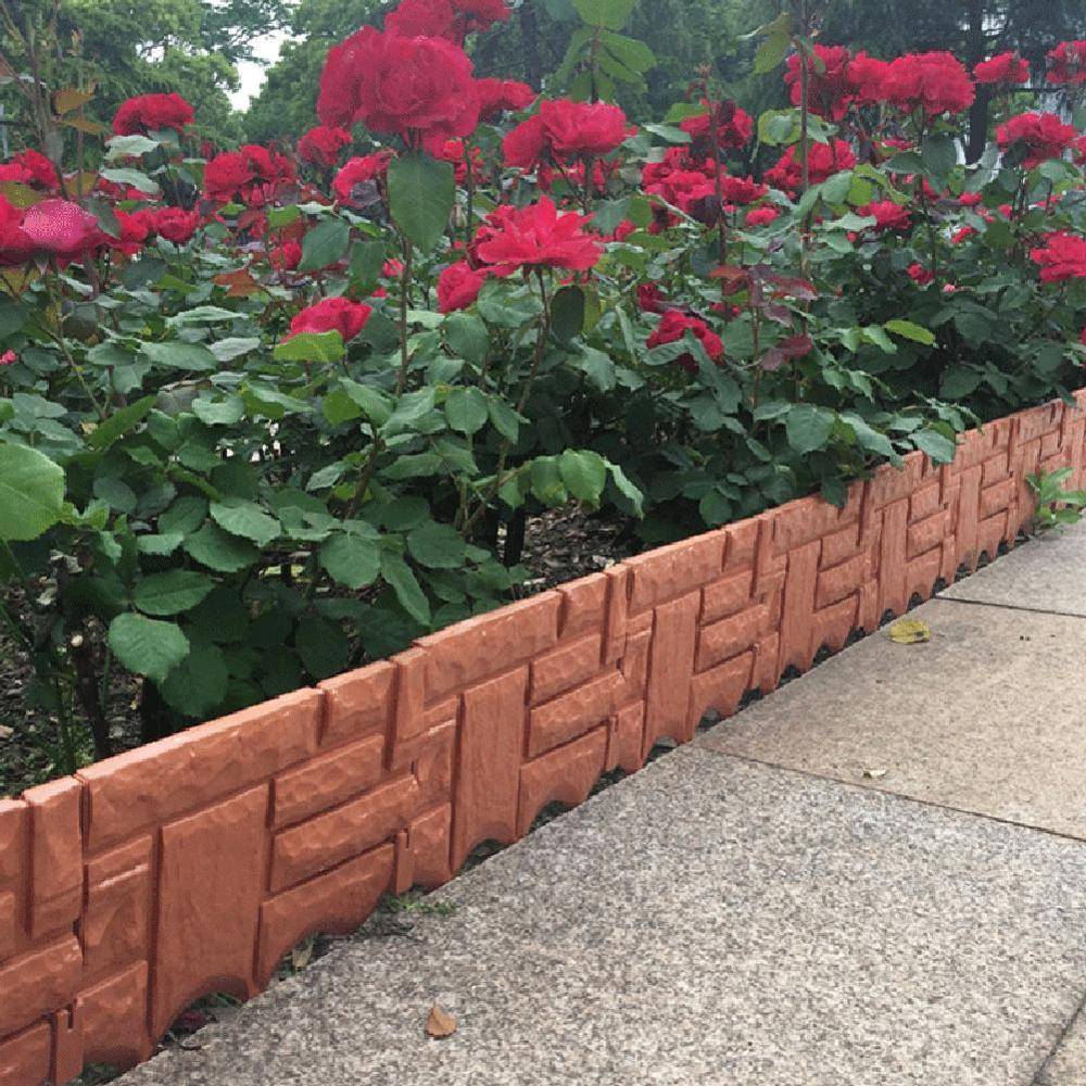 Stunning Landscape Fence Edging Home