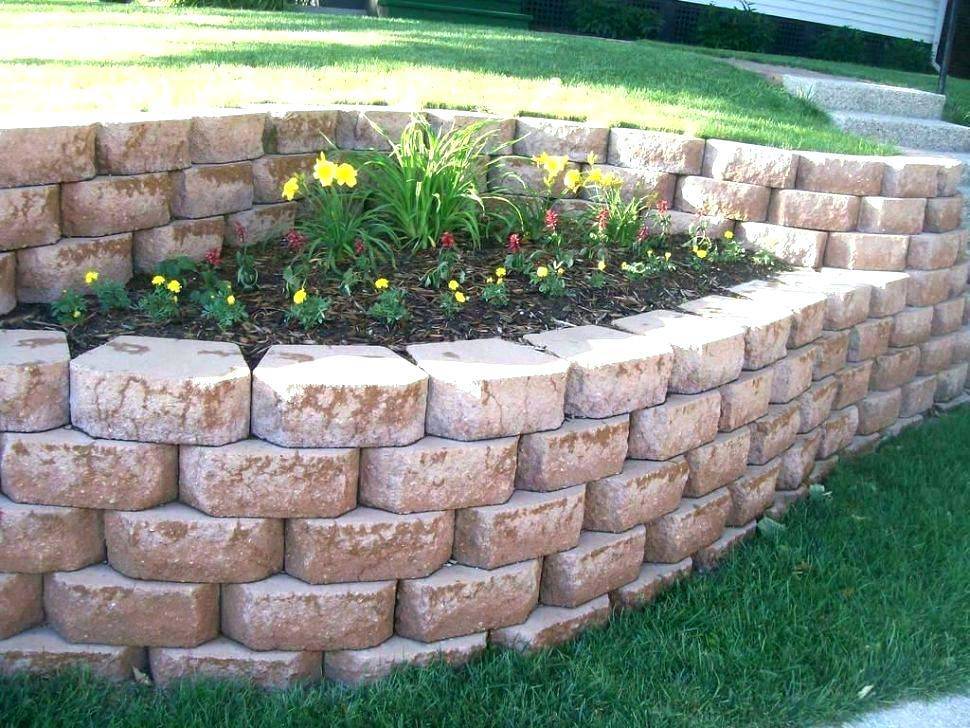 Block Garden Wall Ideas Photograph