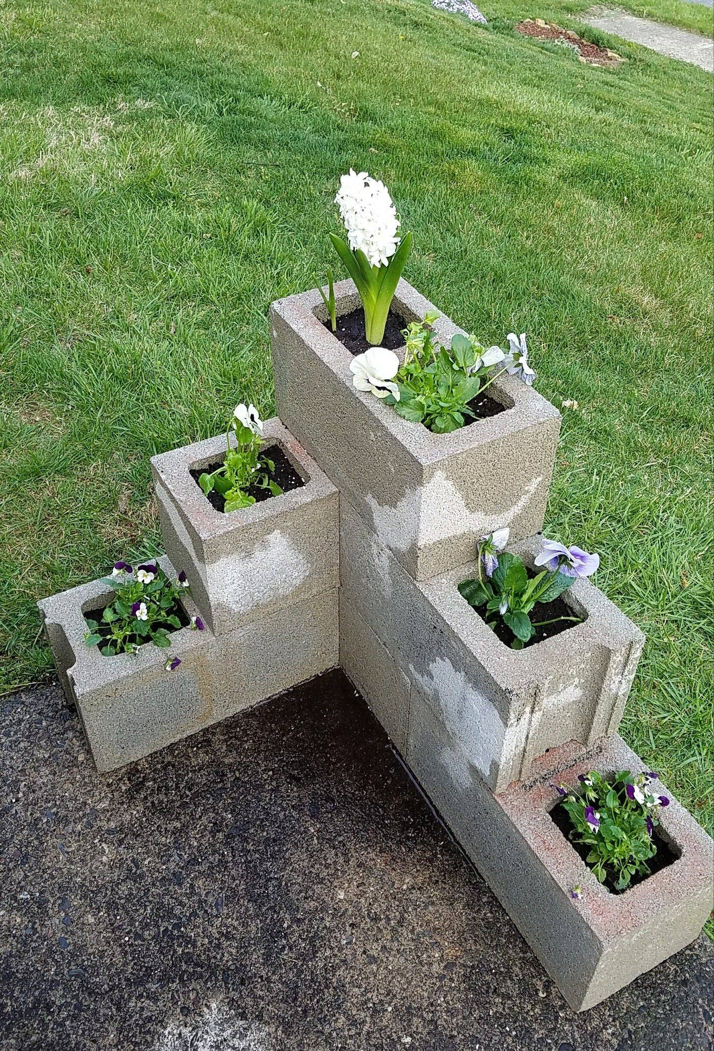 Cinderblock Garden Ideas
