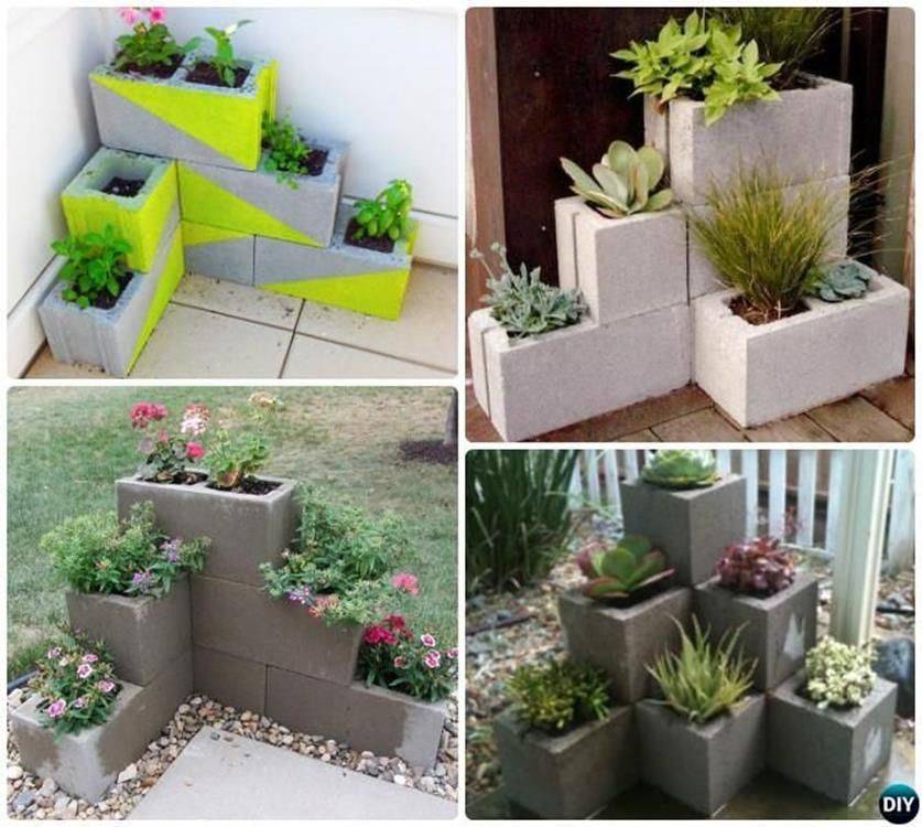 Cinder Block Garden