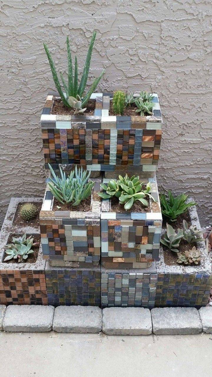 Amazing Diy Project Garden Cinder Block Ideasamazing Block Cinder