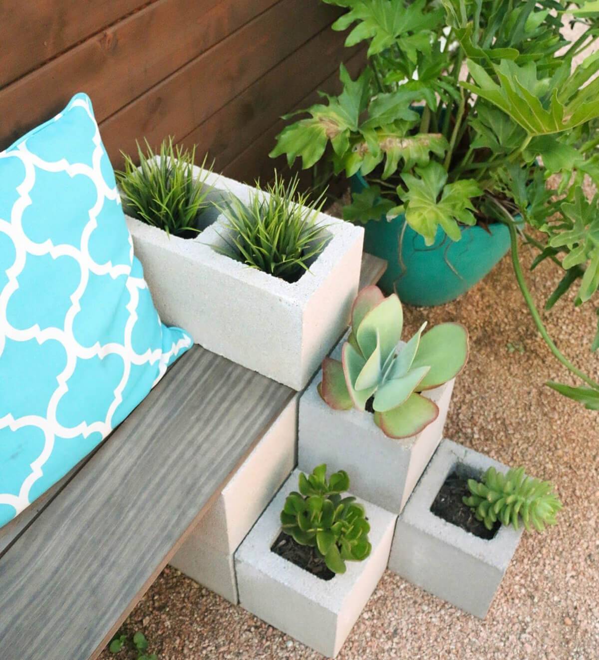 Diy Cinder Block Gardens