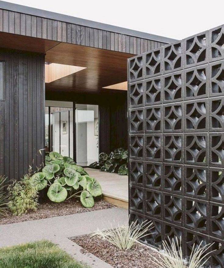 Cinder Block Garden Wall Ideas