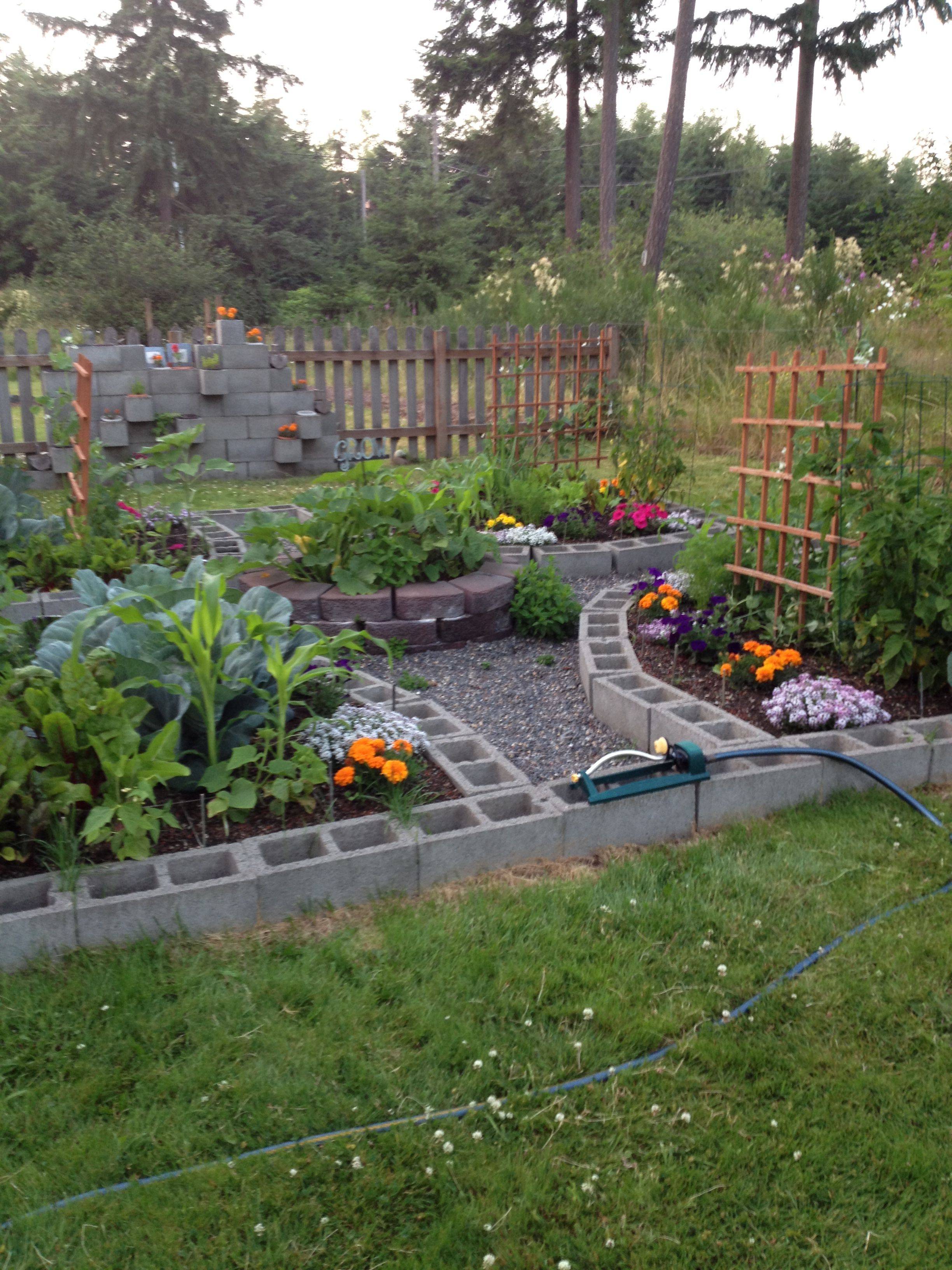 Cinder Block Garden Ideas